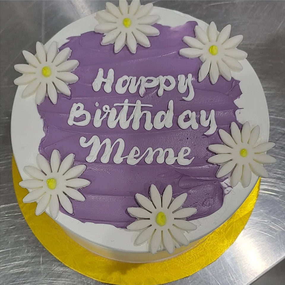 Beautiful Purple Cake