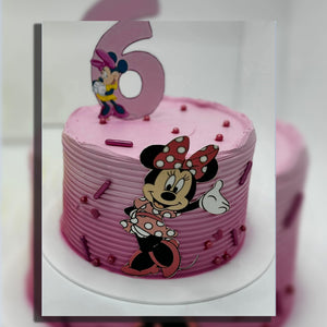 Minnie Mouse Pink Cake