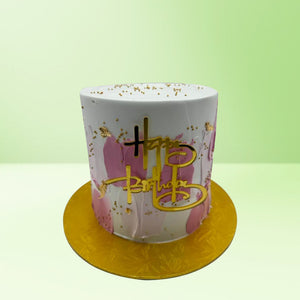 Minimalist Birthday Cake
